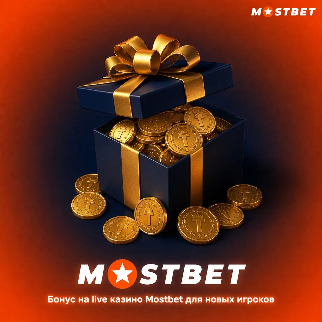 Бонус 125% до 4500 TJS и 250 FS на первый депозит для новых игроков в live казино Mostbet Таджикистан