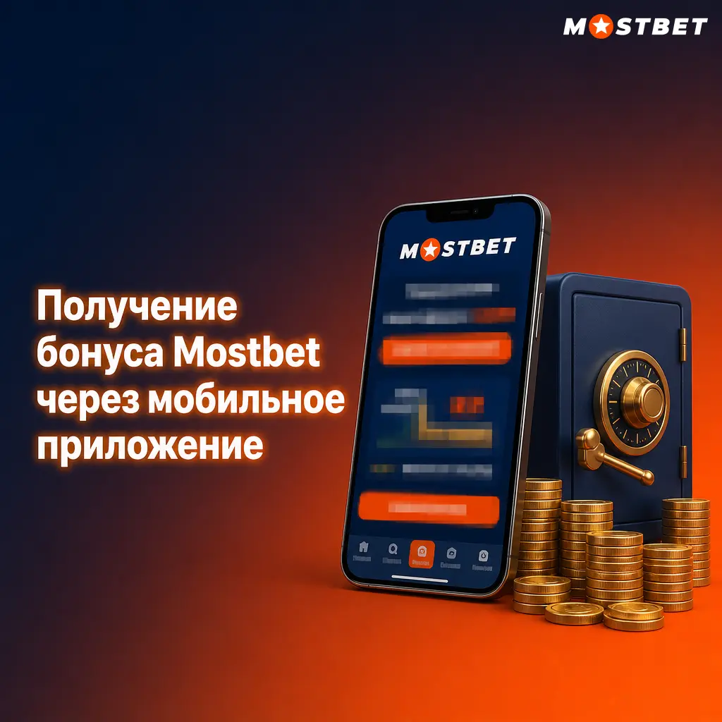 Получение приветственного бонуса Mostbet 125% + 250 FS через мобильное приложение на Android и iOS