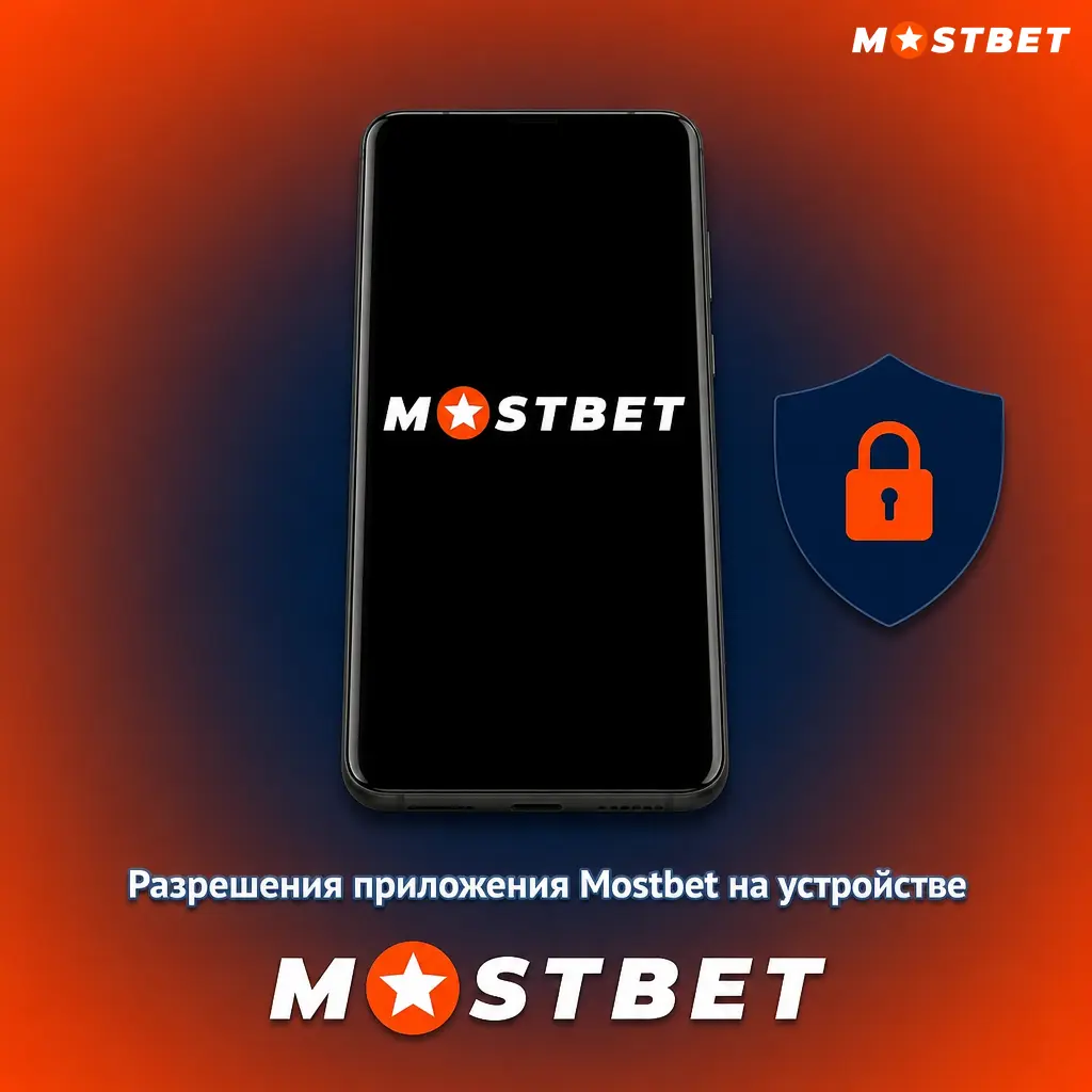 Разрешения приложения Mostbet: интернет, уведомления, камера для верификации, биометрия и хранилище для чеков и документов.