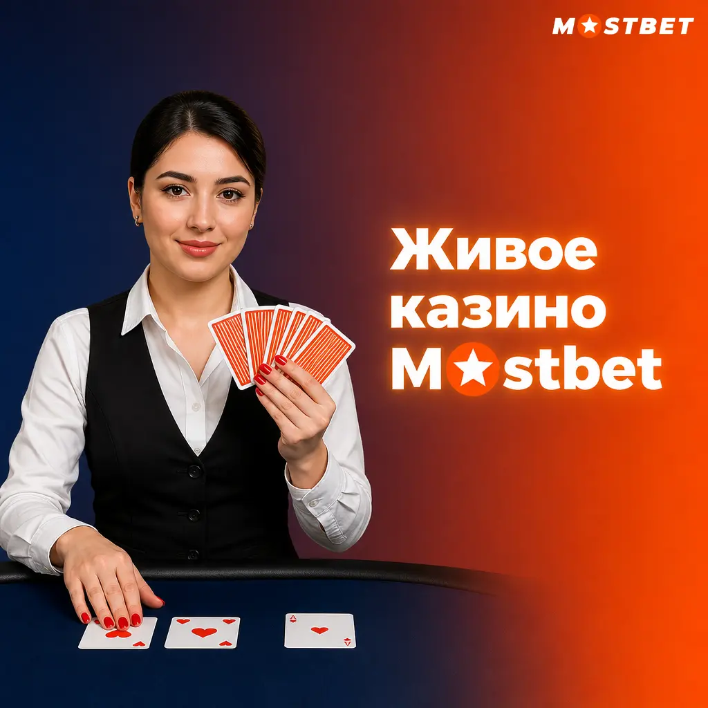 Живое казино Mostbet: HD-трансляции с дилерами, рулетка, блэкджек, баккара, Crazy Time и Lightning Roulette
