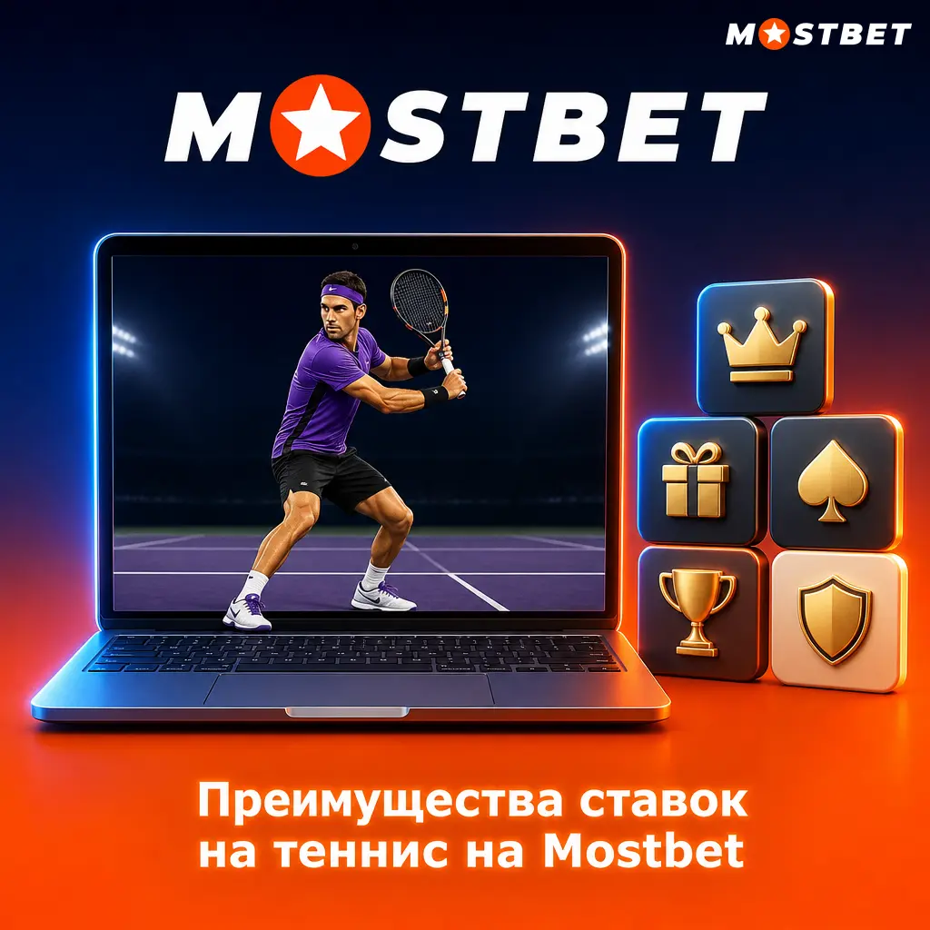 Преимущества ставок на теннис на Mostbet: более 15 турниров ATP и WTA, live-ставки, Cash Out и быстрый вывод на Korti Milli