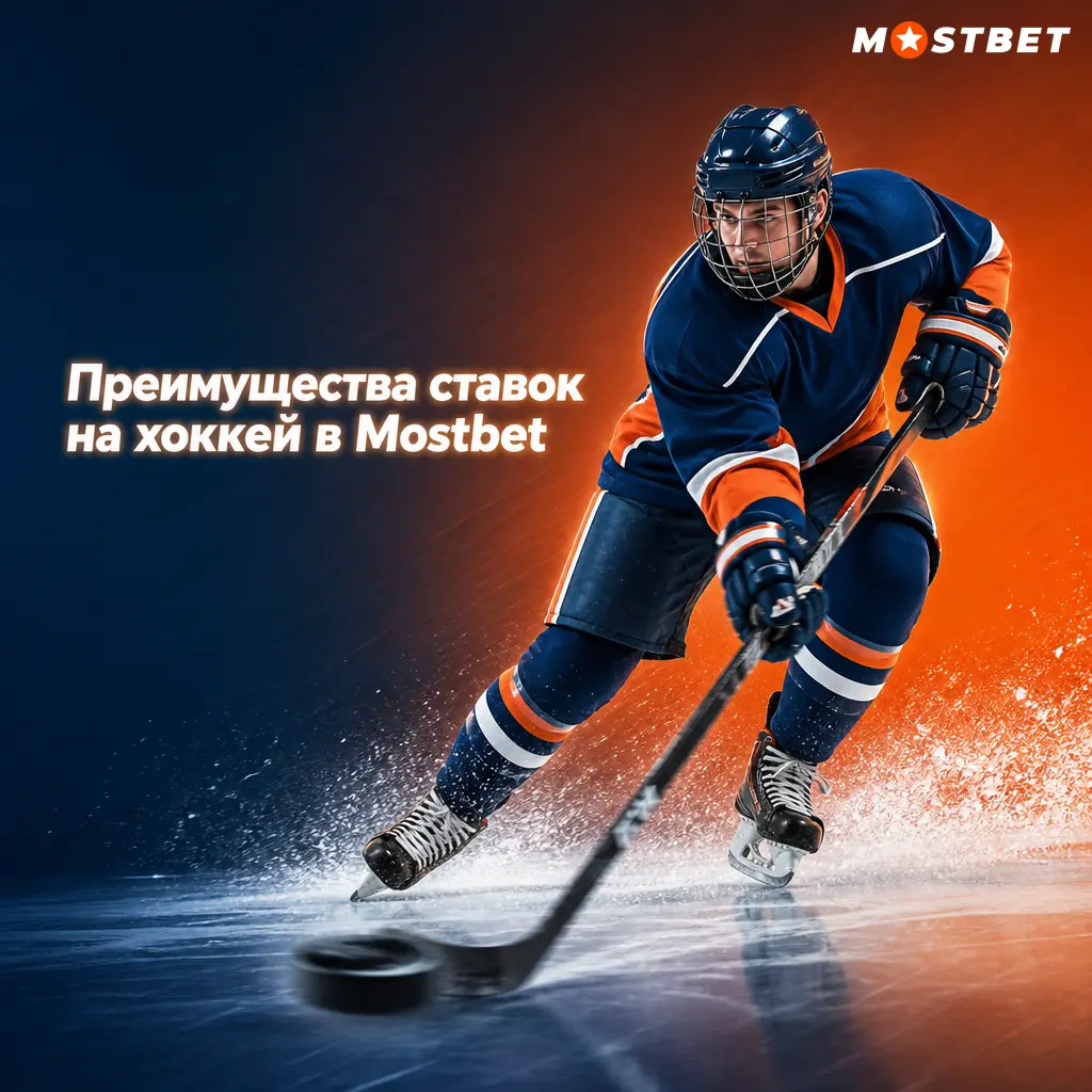 Преимущества ставок на хоккей в Mostbet: широкая линия, высокие коэффициенты, live-ставки и быстрые выплаты