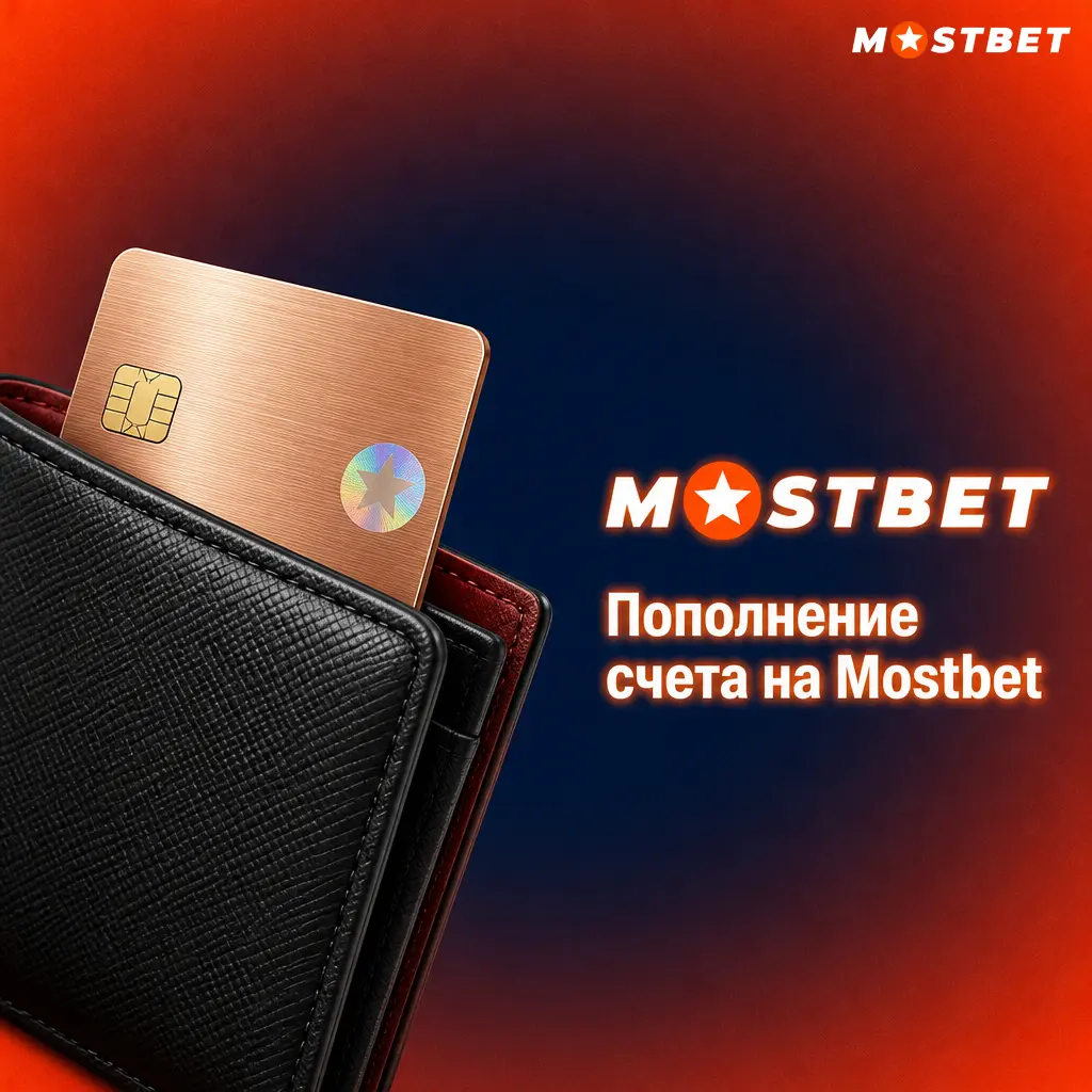 Пополнение счета на Mostbet картой, электронным кошельком или криптовалютой для ставок