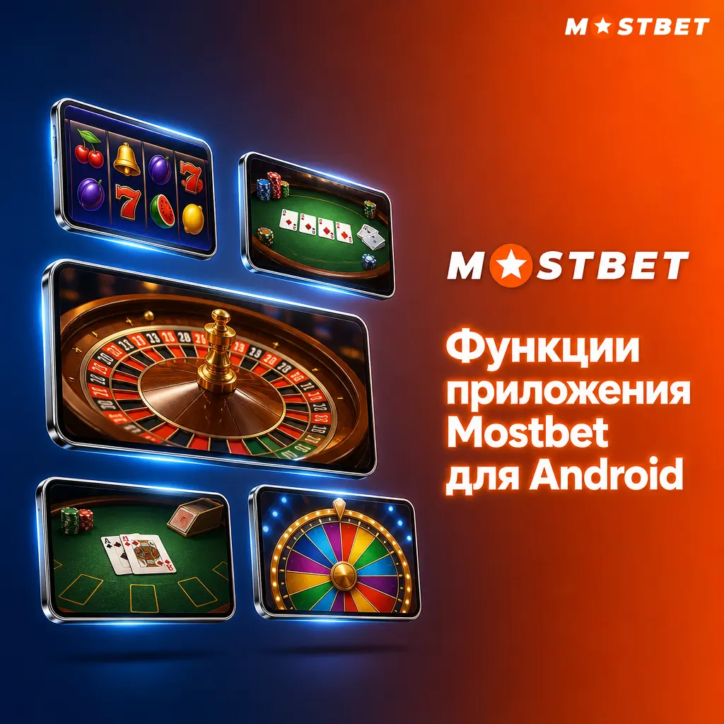 Приложение Mostbet для Android: live-ставки, 5000+ слотов, кэшаут, 9 способов пополнения и биометрический вход