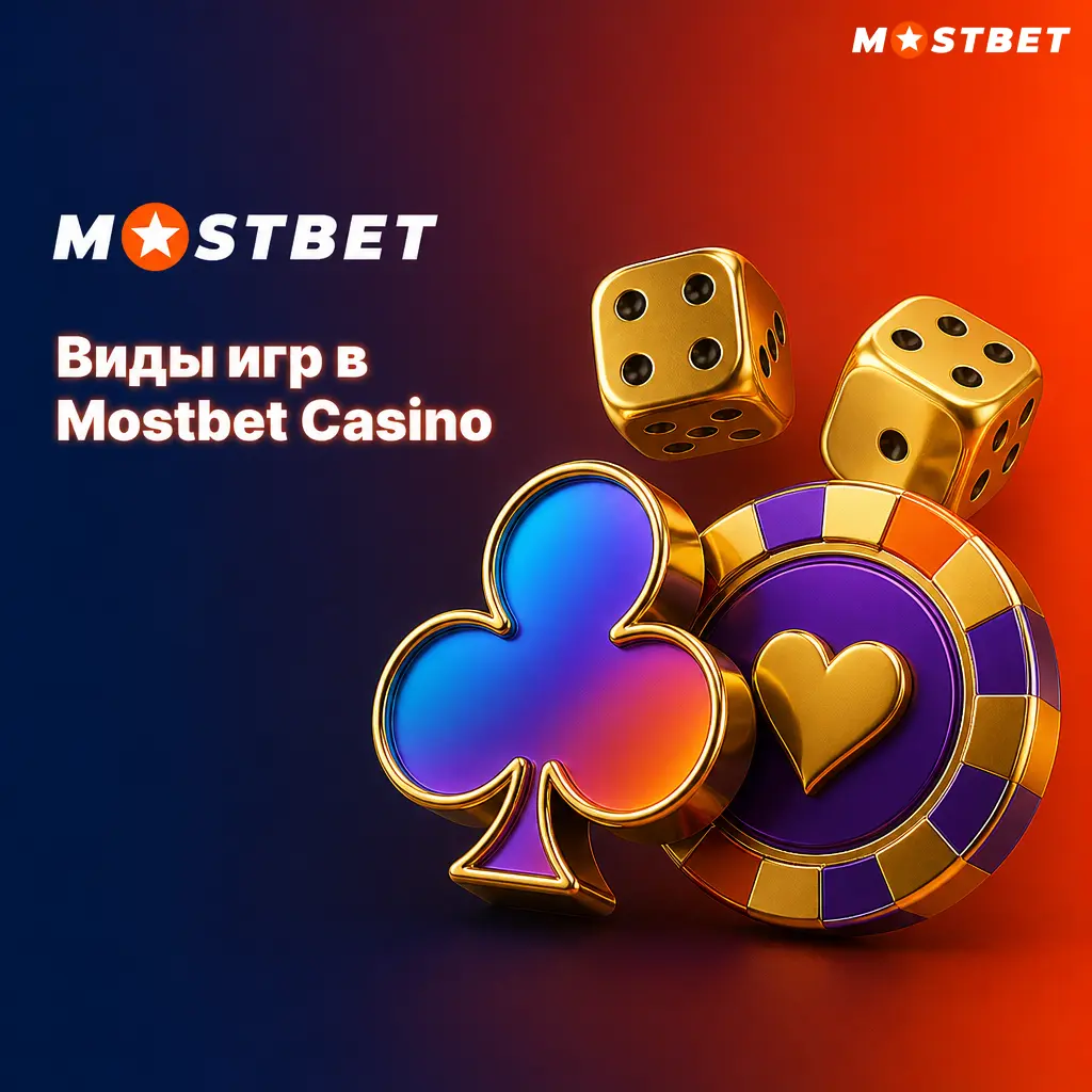 Виды игр в Mostbet Casino: слоты, краш-игры, рулетка, блэкджек, джекпоты, видеопокер и мгновенные игры