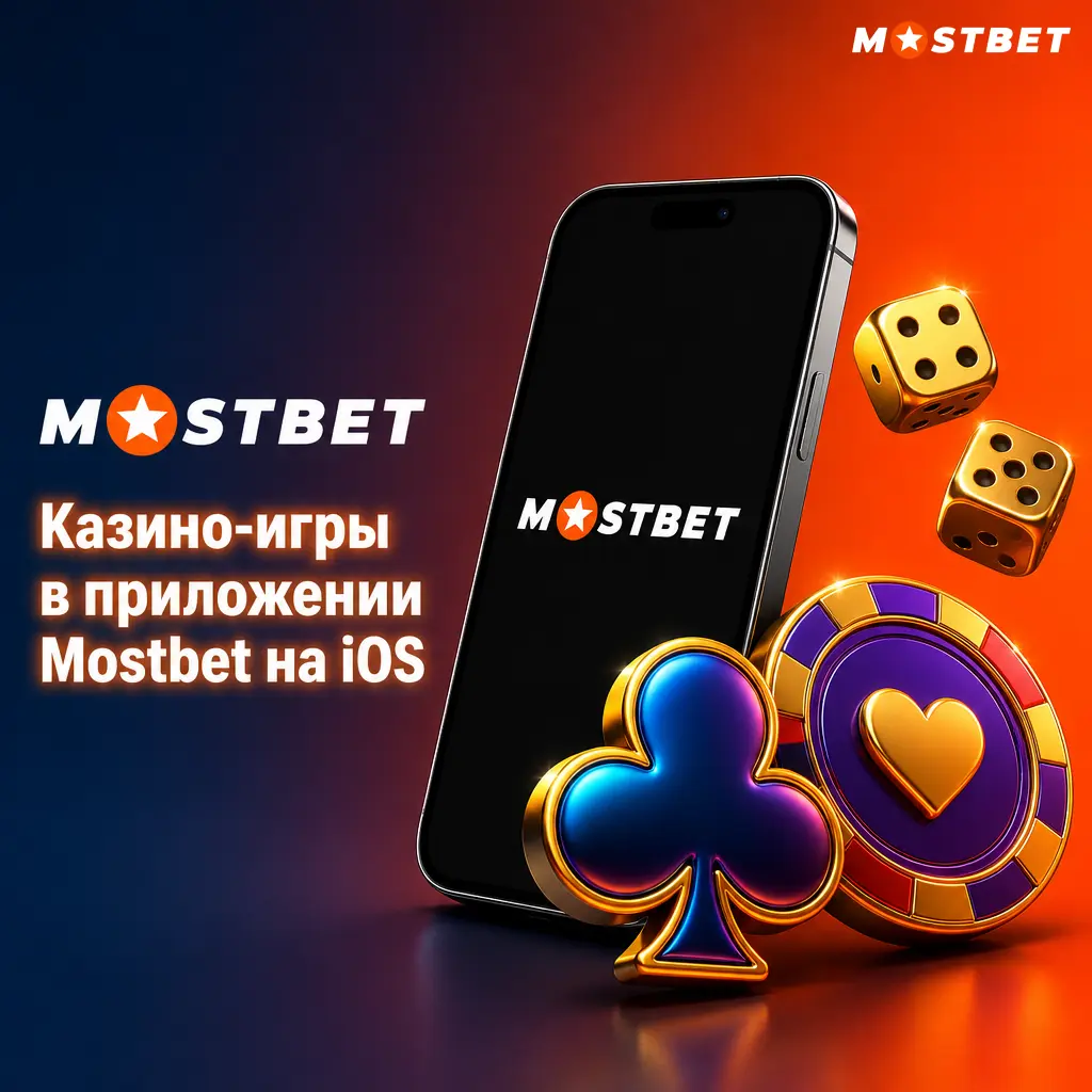 Казино-игры в приложении Mostbet на iOS: слоты, live-казино и Aviator от ведущих провайдеров